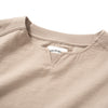 (TP1585) Cropped Sleeve Collar Tee