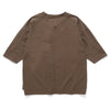 (TP1585) Cropped Sleeve Collar Tee