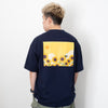 (ZT1382) Sunflower Embroidery Two Pockets Tee