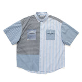 (ST531) Patchwork Shirt