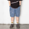 (SP397) Jacquard Denim Shorts