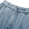 (PT404) Denim Wide Pants