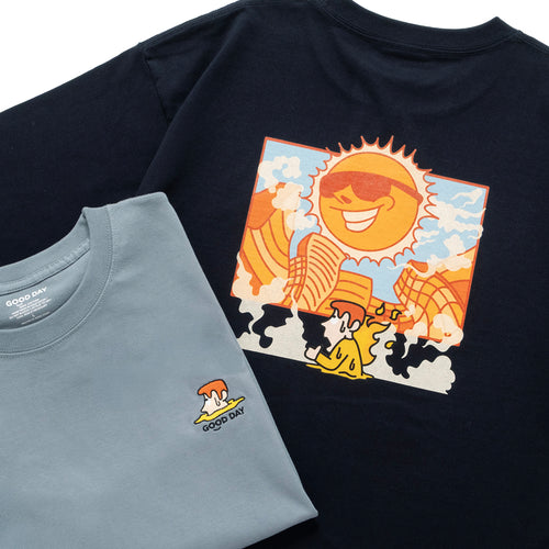 (ZT1894) Mr.Weather Summer Graphic Tee