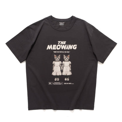 (ZT1900) The Meowing Cats圖案涼感Tee