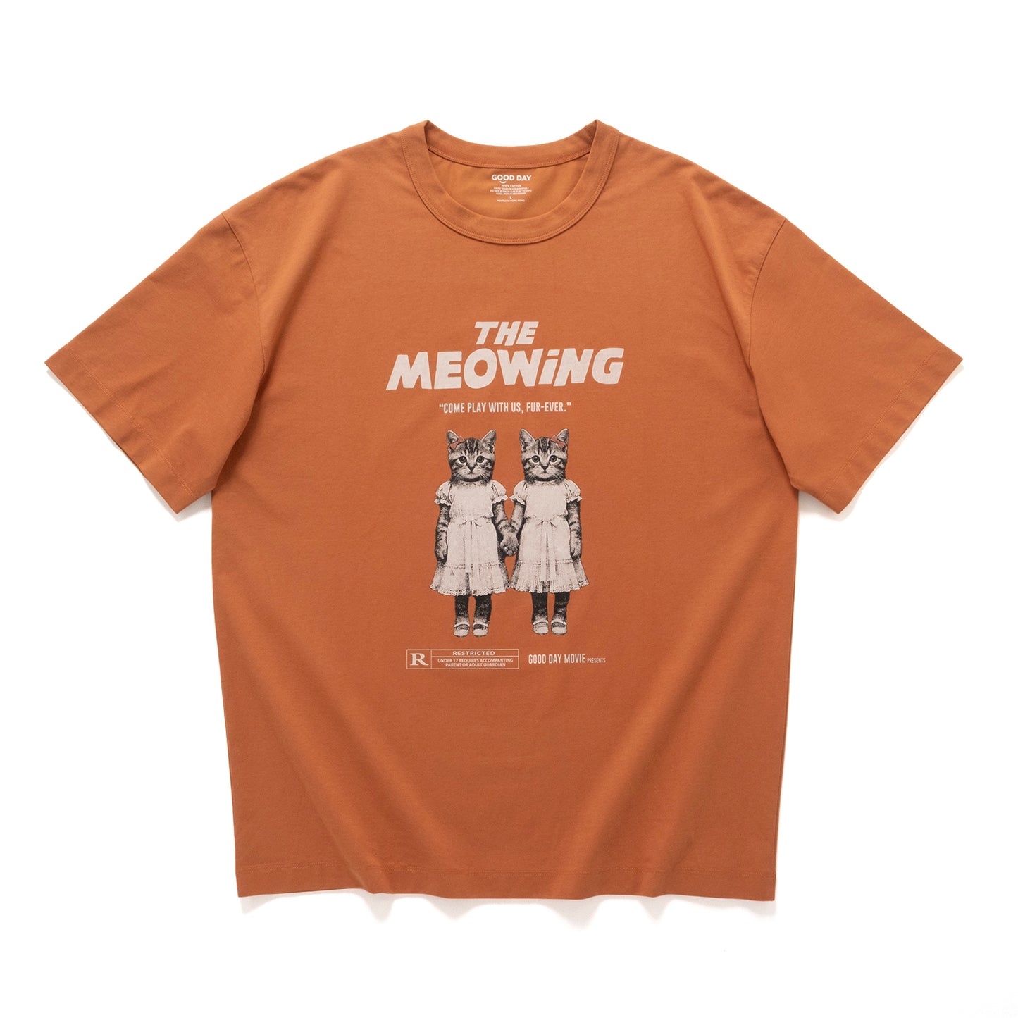 (ZT1900) The Meowing Cats圖案涼感Tee
