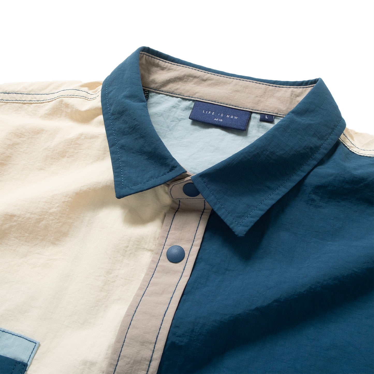 (ST515) Cool Touch Colorblock Shirt