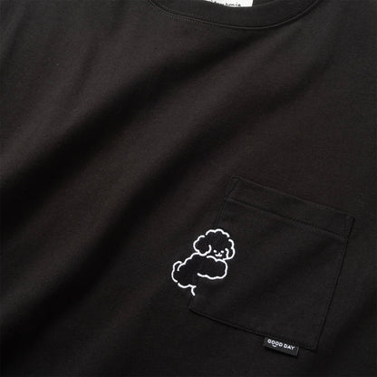 (ZT1908) Chill Day 圖案口袋 Tee