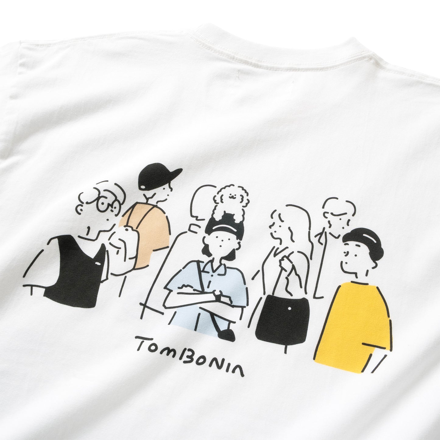 (ZT1908) Chill Day 圖案口袋 Tee