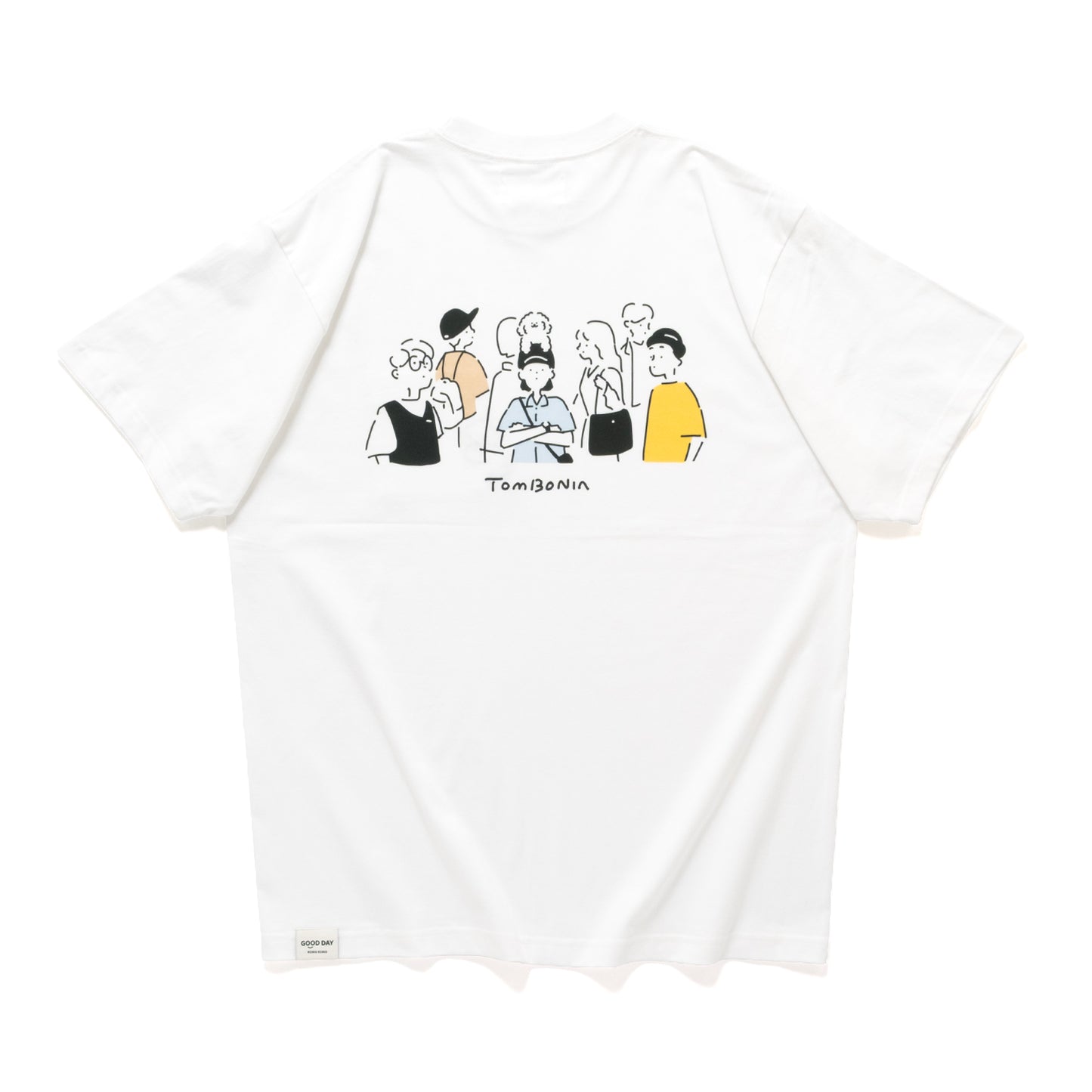 (ZT1908) Chill Day 圖案口袋 Tee