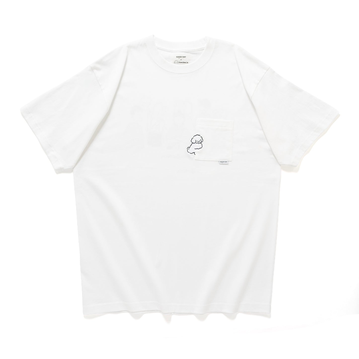 (ZT1908) Chill Day 圖案口袋 Tee