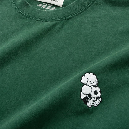 (EX703) Football Match 繡花洗水 Tee