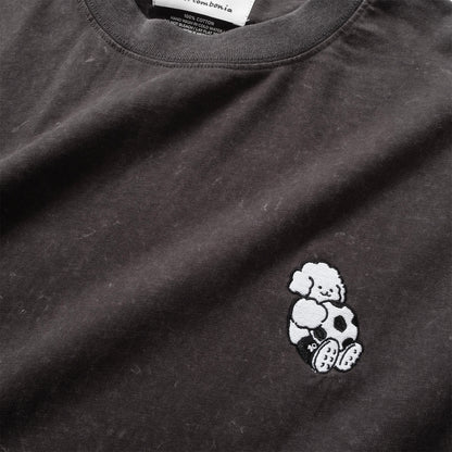 (EX703) Football Match 繡花洗水 Tee