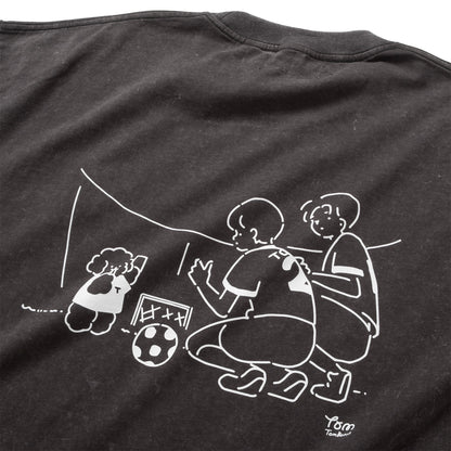 (EX703) Football Match 繡花洗水 Tee