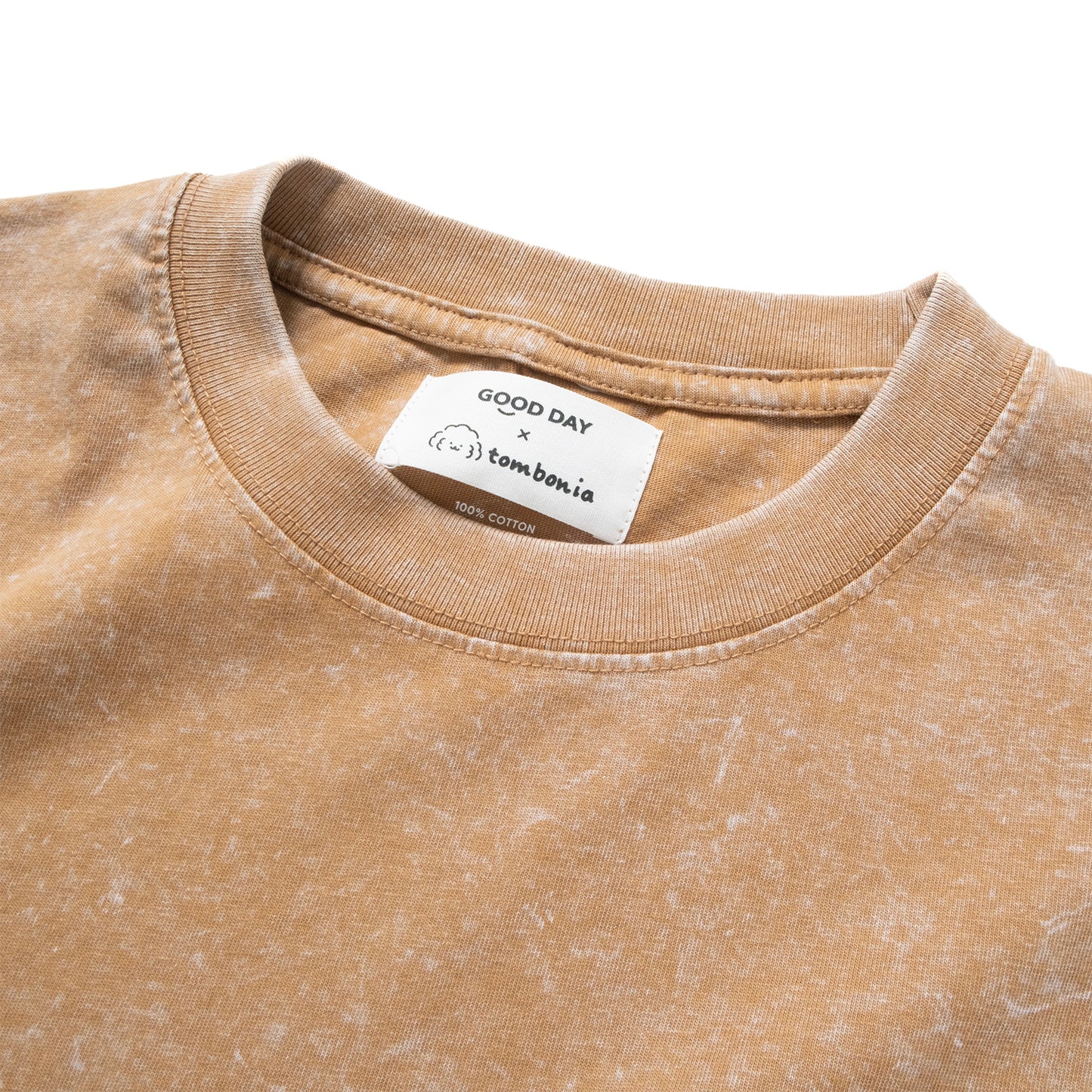 (EX704) Music Buckers Embroidery Washed Tee