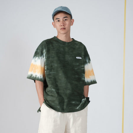 (YT936) Cropped Sleeve Tee
