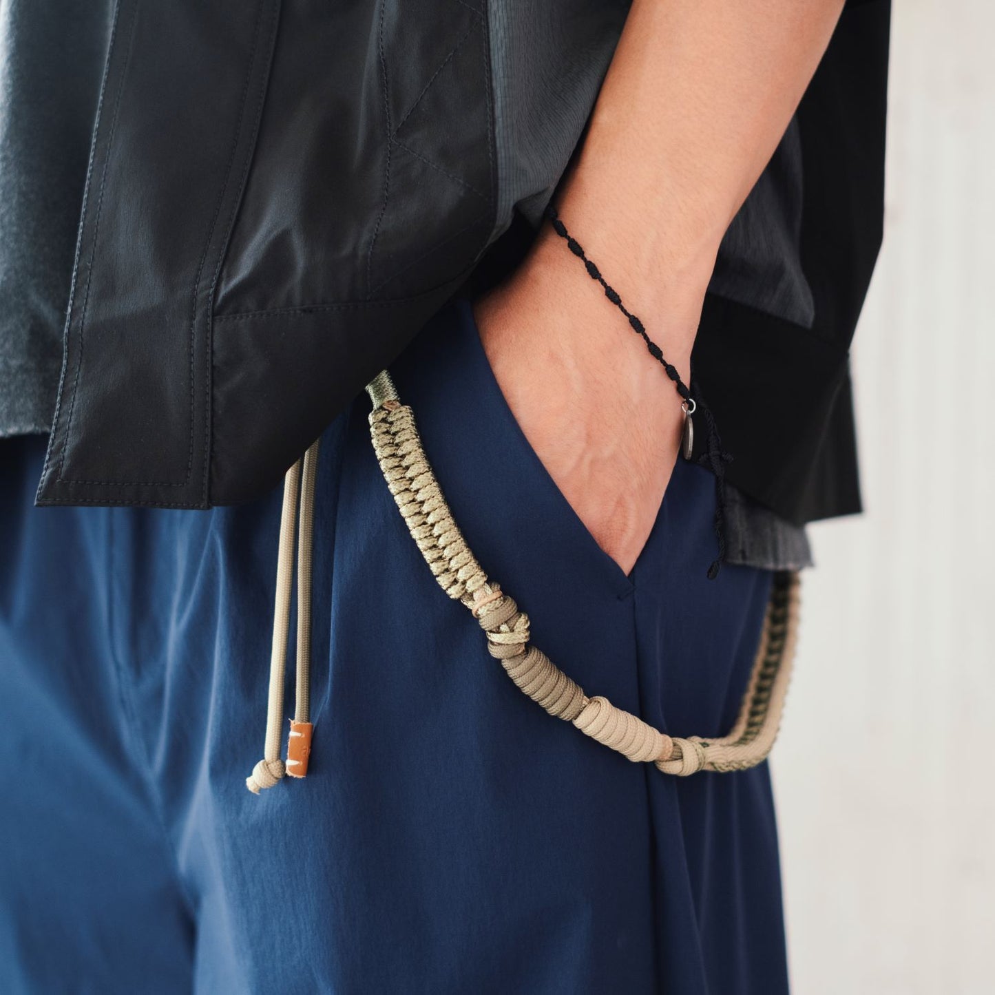 (AA556) Handcrafted Braided Waist Cord