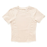 (TP1599) Washed Cropped Tee