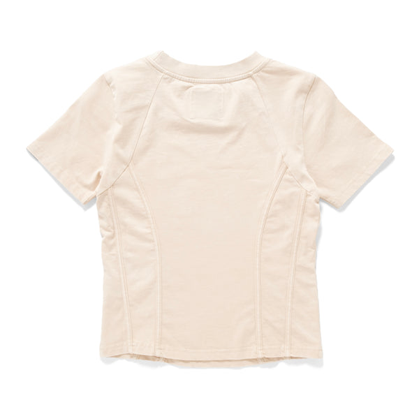 (TP1599) Washed Cropped Tee