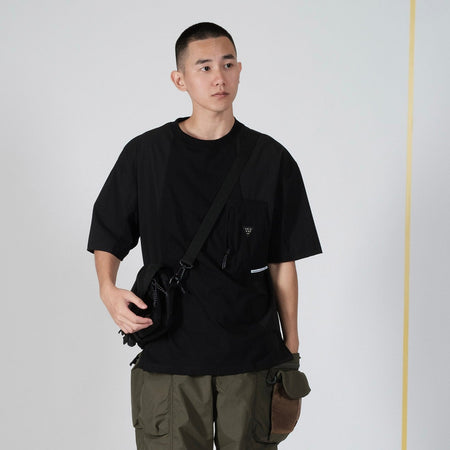 (YT976) Double Pocket Oversize Tee