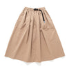(DS020) Belted Pleated Midi Skirt