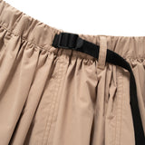 (DS020) Belted Pleated Midi Skirt