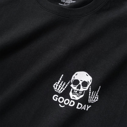 (ZT1908) Gold Teeth Rock 'N' Roll Graphic Tee