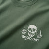 (ZT1908) Gold Teeth Rock 'N' Roll Graphic Tee