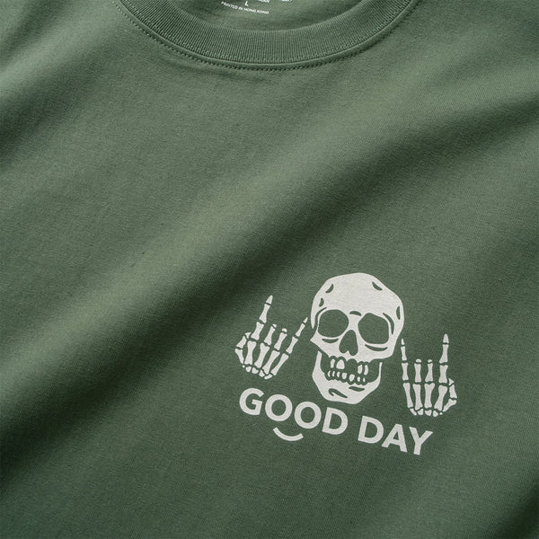(ZT1908) Gold Teeth Rock 'N' Roll Graphic Tee