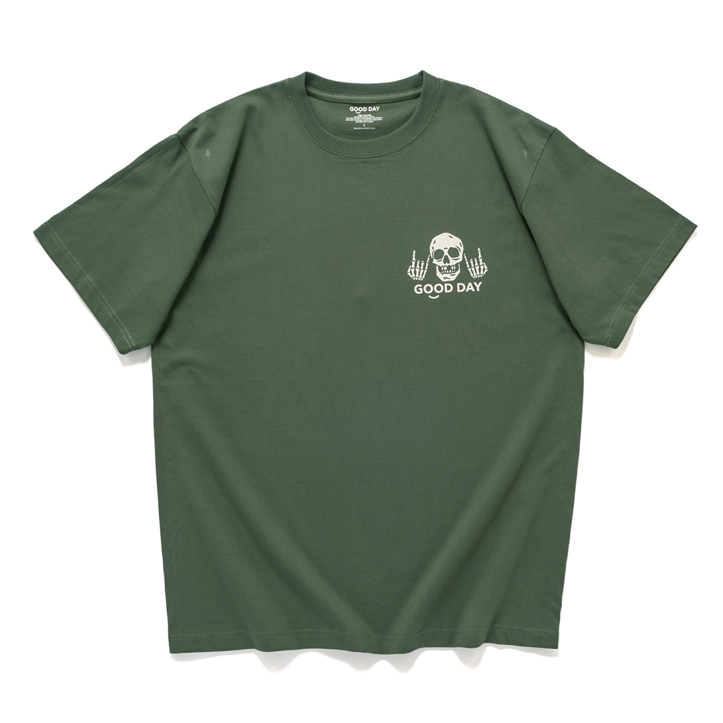 (ZT1908) Gold Teeth Rock 'N' Roll Graphic Tee