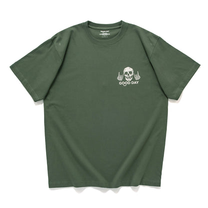 (ZT1908) Gold Teeth Rock 'N' Roll Graphic Tee