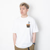 (ZT1404) Let's Go Fishing Graphic Embroidery Tee