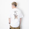 (ZT1404) Let's Go Fishing Graphic Embroidery Tee