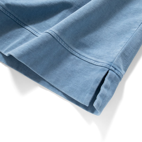 (TP1600) Washed Baseball Collar Tee