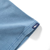(TP1600) Washed Baseball Collar Tee