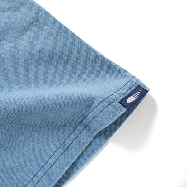 (TP1600) Washed Baseball Collar Tee