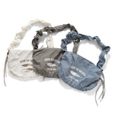 (YB519) Gathered Shoulder Bag