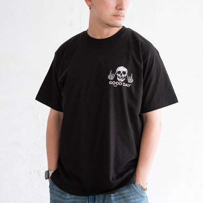 (ZT1908) Gold Teeth Rock 'N' Roll Graphic Tee