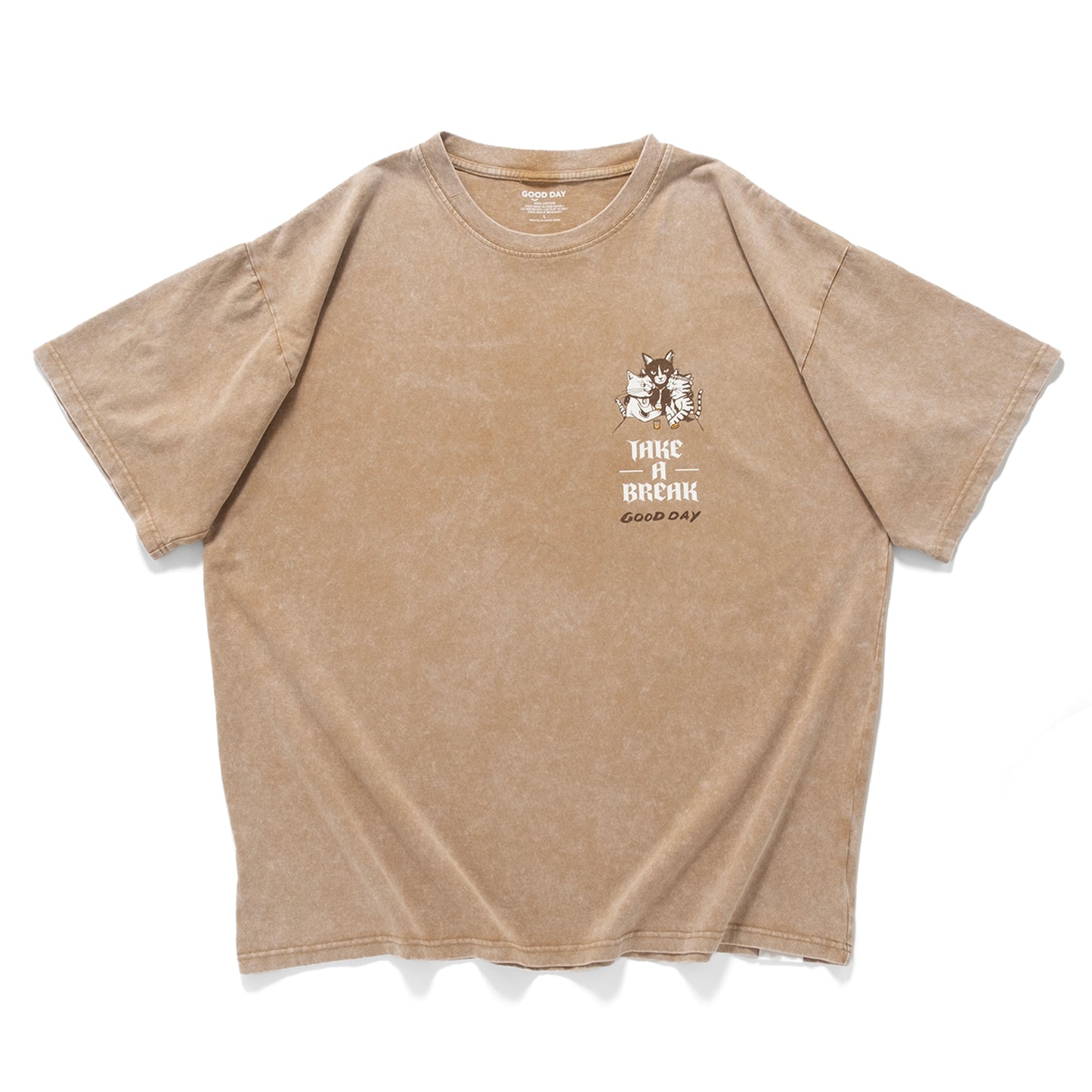 (ZT1667) Take A Break Graphic Tee