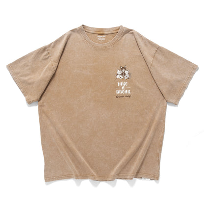 (ZT1667) Take A Break Graphic Tee
