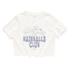 (ZT1409) Hairballs Club Graphic Cropped Tee