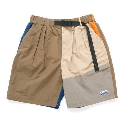 (SP444) Cool Touch Colorblock Shorts