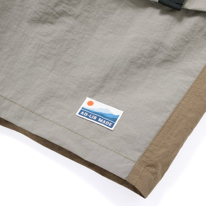 (SP444) Cool Touch Colorblock Shorts