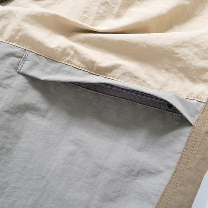 (SP444) Cool Touch Colorblock Shorts