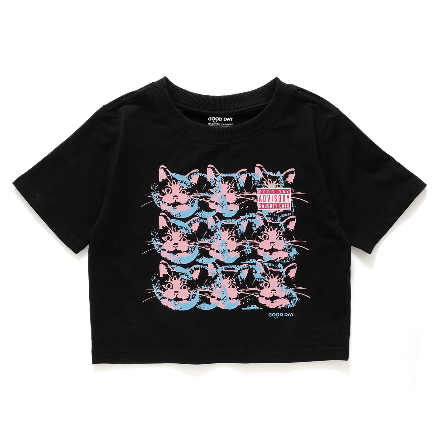 (ZT1407) Advisory CATS 圖案女裝短Tee