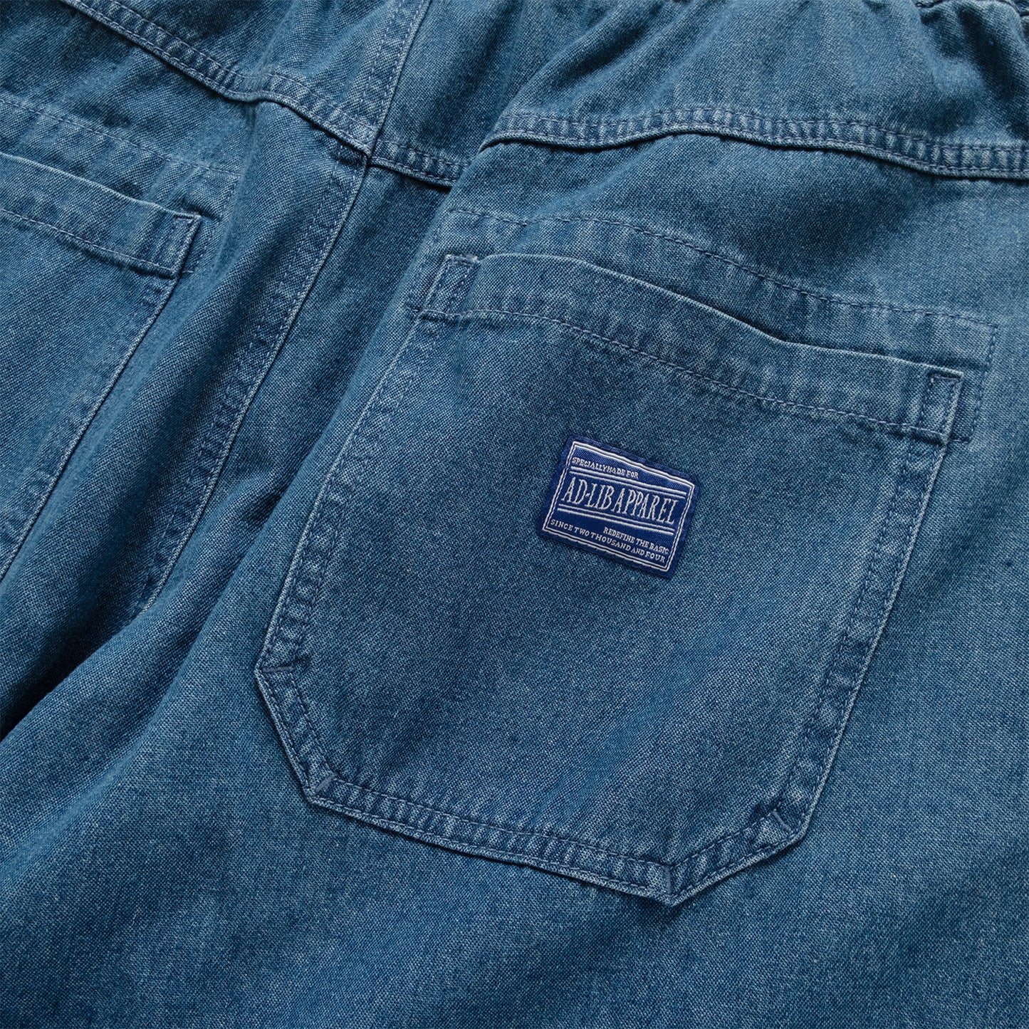 (PT249B) Easy Denim Pants