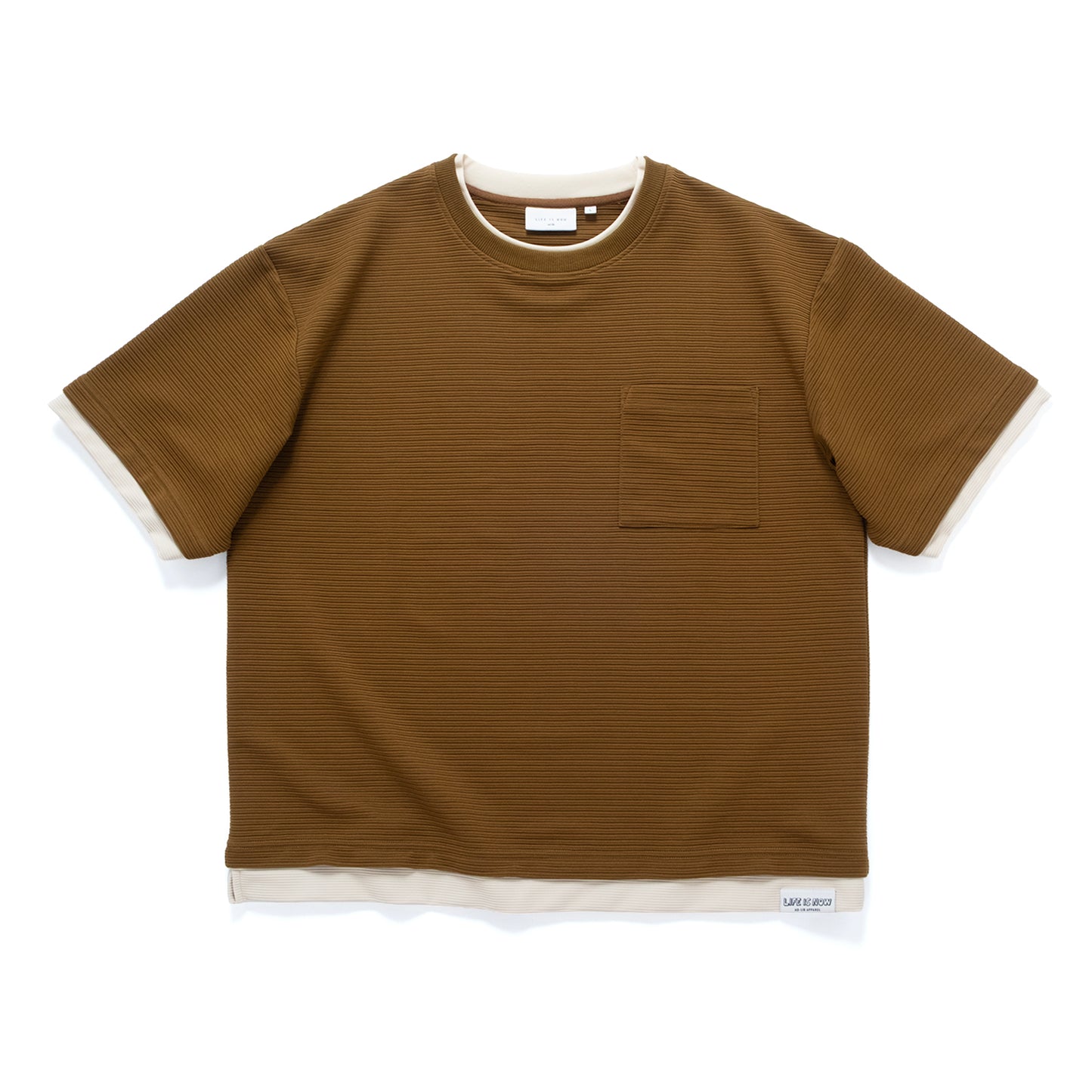 (TP1882) Faux Layered Tee
