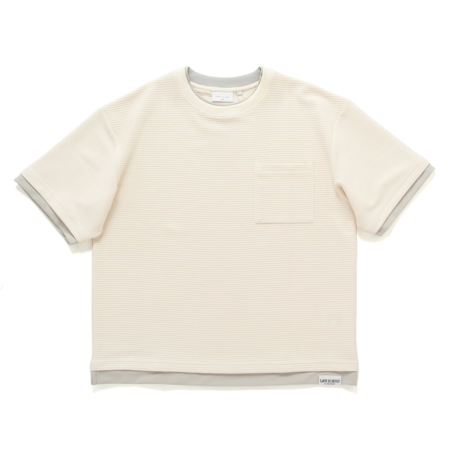 (TP1882) Faux Layered Tee