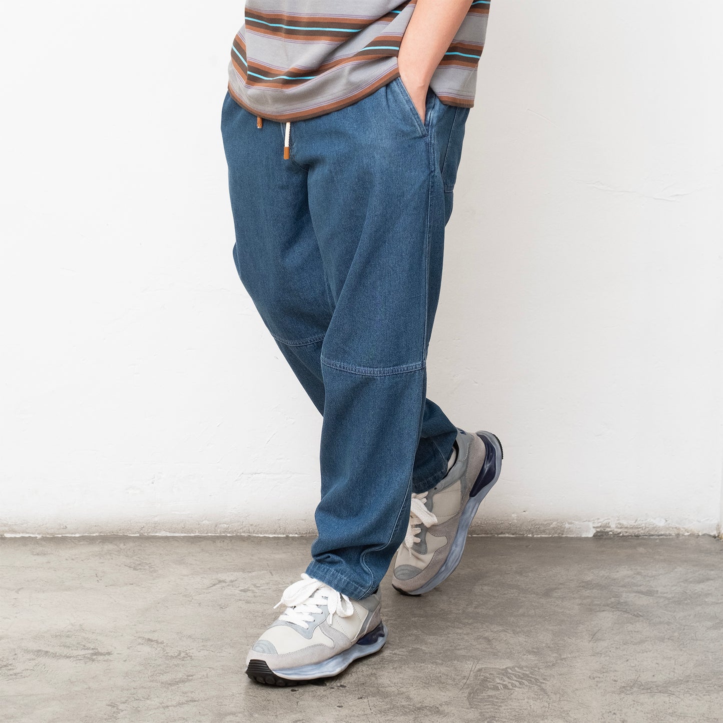 (PT249B) Easy Denim Pants