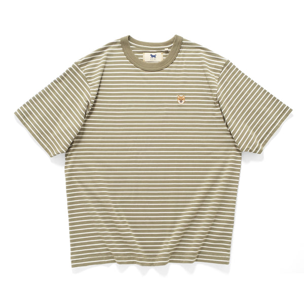 (TP1611) Embroidery Stripe Tee