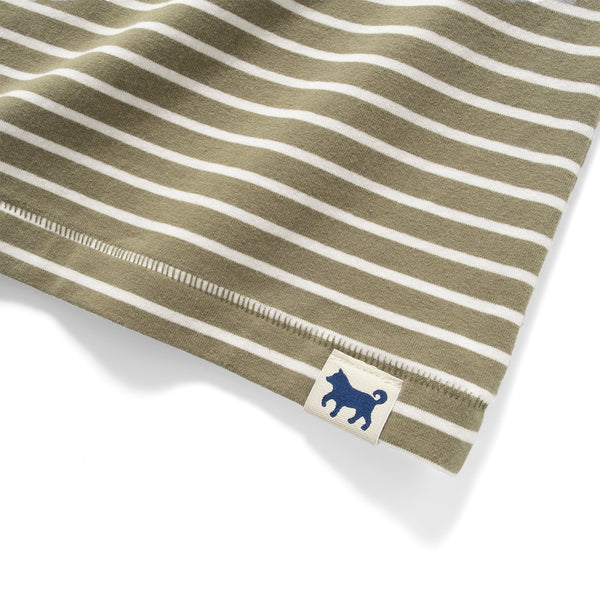 (TP1611) Embroidery Stripe Tee
